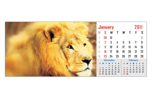 Printing for top Calendar